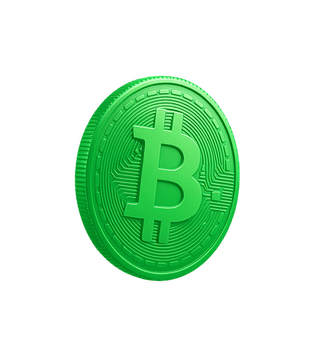 Tarjeta emergente con datos y análisis del mercado de criptomonedas